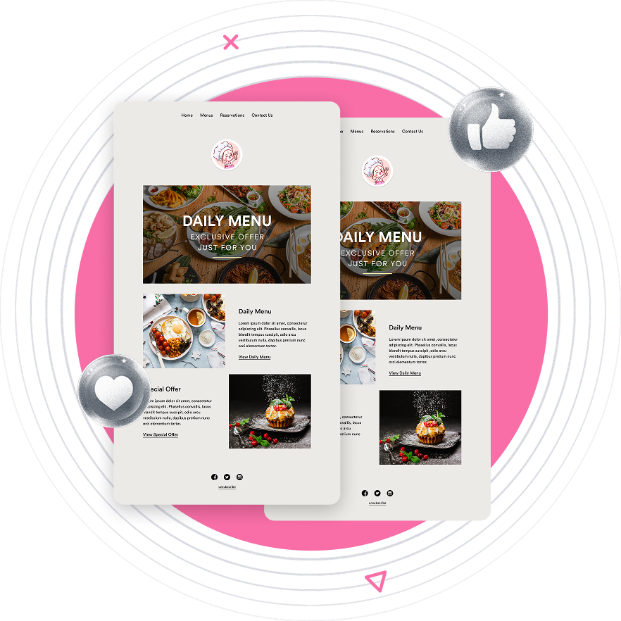 Beambox graphic showing AI Marketing Template